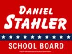 Stahler for School Board